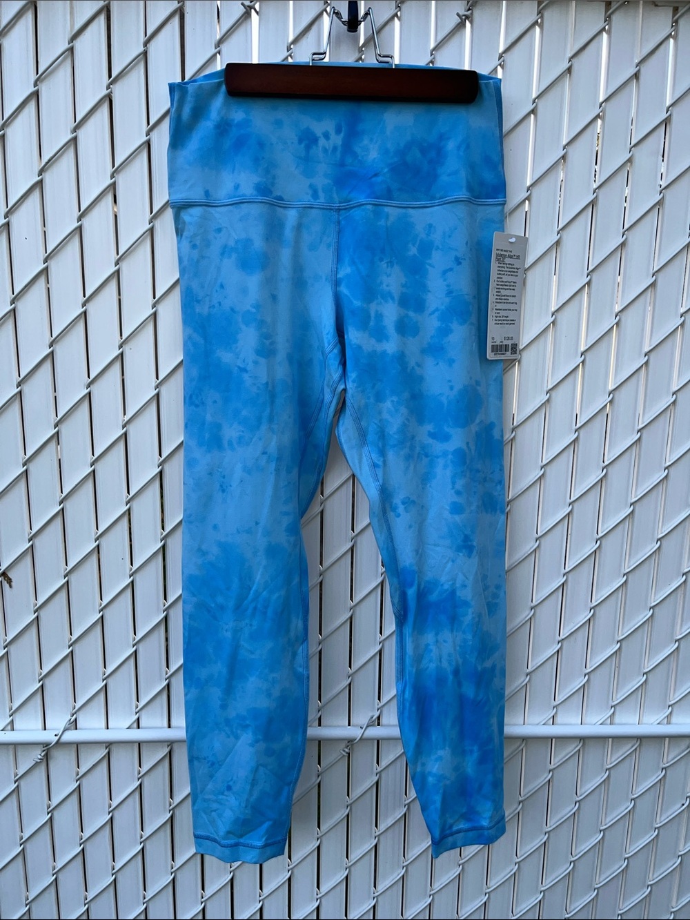 lululemon athletica Blue Tie-Dye Leggings
